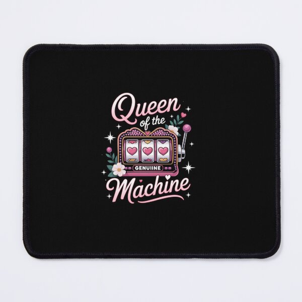 Item preview, Queen Of The Machine Funny Slot Machine Gambling  designed and sold by namibambam.