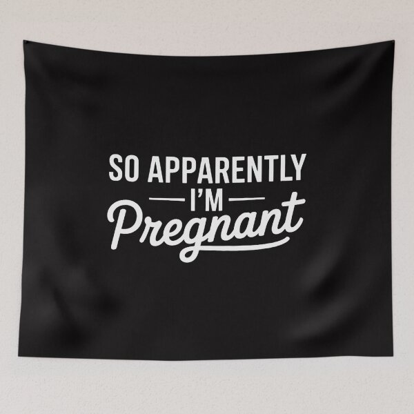 Item preview, So Apparently I'm Pregnant Pregnant Announcement designed and sold by Minoloinan.