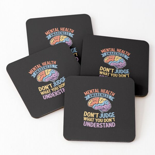 Item preview, DONT JUDGE - MENTAL HEALTH AWARENESS MONTH MAY 2025 designed and sold by Minoloinan.