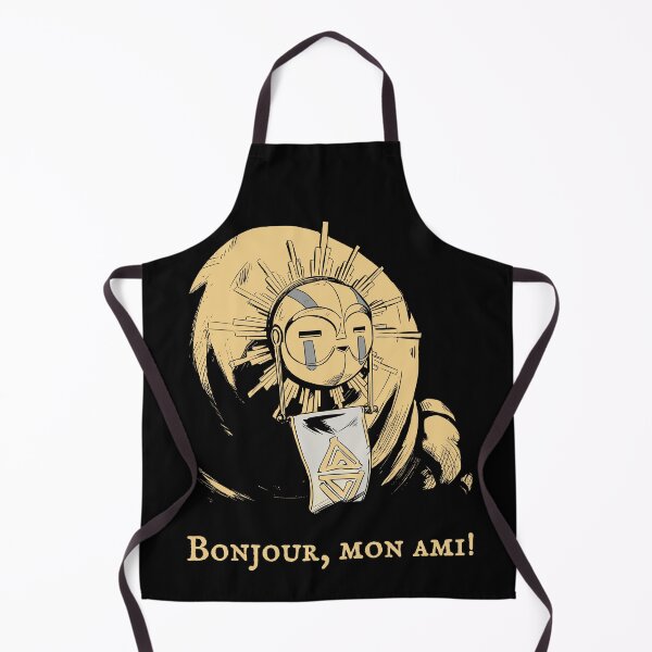 Item preview, Esquie Clair Obscur Expedition 33 Bonjour Mon Ami Vintage 90s Fan Art designed and sold by MichaelBurnLove.
