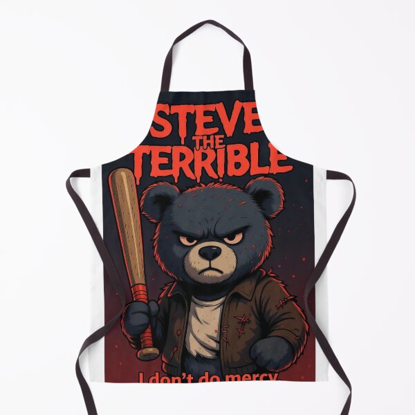 Item preview, Steve the Terrible – Angry Bear With Bat designed and sold by the-dovlat.