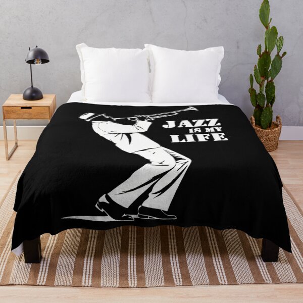 Item preview, Jazz Is My Life Trumpet Musician Jazz Fan Soul Jazz Trumpeter designed and sold by DonnieSandra.