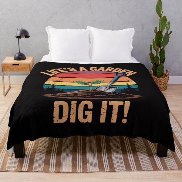 Item preview, Gardening Decor life's a garden dig it designed and sold by Minoloinan.