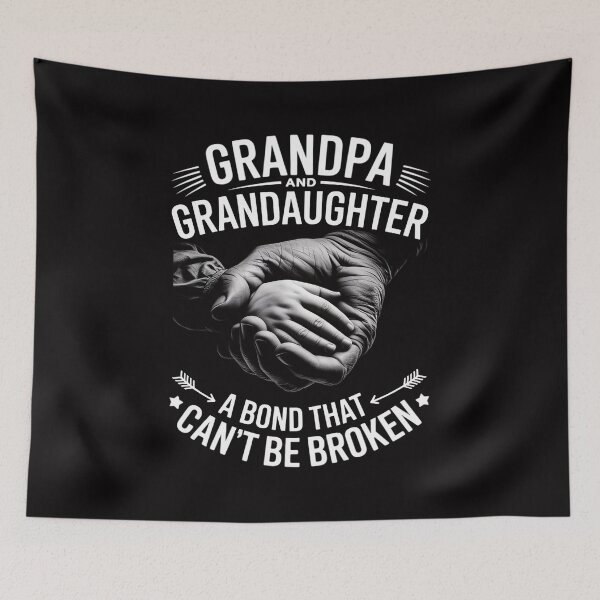 Item preview, Grandpa And Granddaughter A Bond That Can't Be Broken designed and sold by Minoloinan.