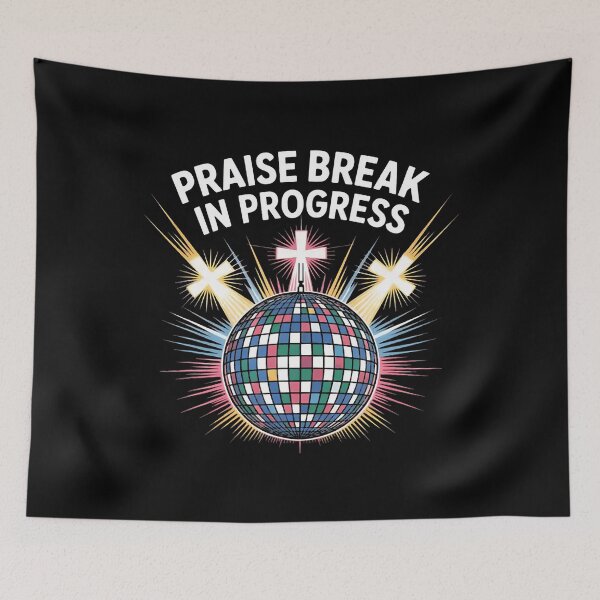 Item preview, Christian Praise Break In Progress Disco Ball designed and sold by MindyMarianela.
