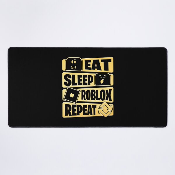 Item preview, Eat Sleep Roblox Repeat designed and sold by Kubala Designs.