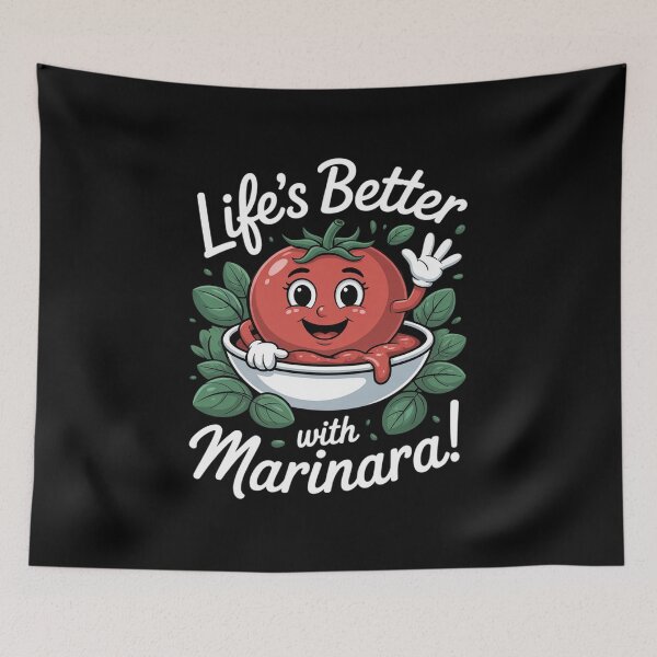 Item preview, Life’s Better with Marinara designed and sold by HardcoreTour.