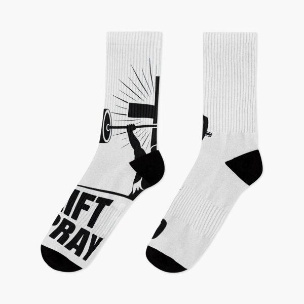 Item preview, Lift Heavy Pray Hard Gym Workout Religious Christian Faith designed and sold by HardcoreTour.