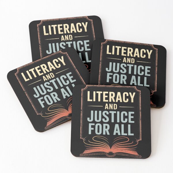 Item preview, Literacy Teacher Reading Literacy And Justice For All4  designed and sold by InspiredFoul.
