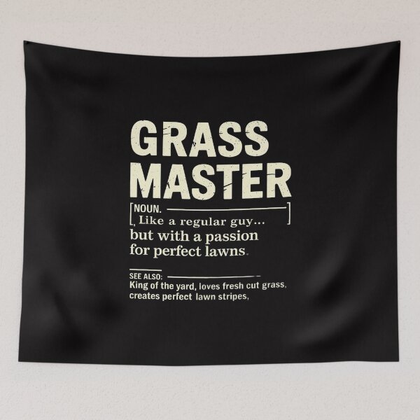 Item preview, Grass Master Lawn Care Gift for Yard Enthusiasts designed and sold by Minoloinan.