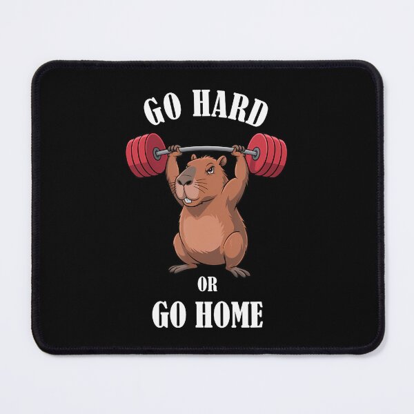 Item preview, Capybara Workou Capybara Weightlifting Gym designed and sold by MariaEdna1.