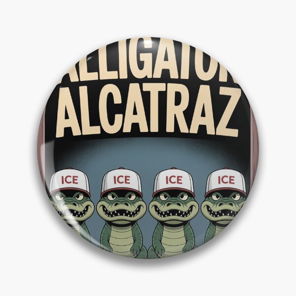Item preview, Funny Meme Florida Alligator Alcatraz Ice Trump 2025  designed and sold by KotexTemu.