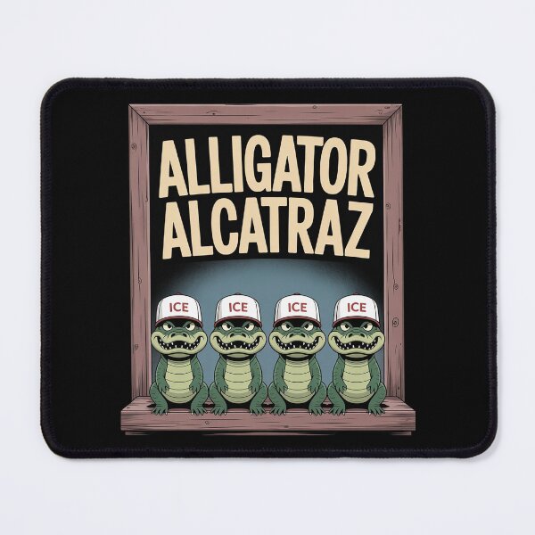 Item preview, Funny Meme Florida Alligator Alcatraz Ice Trump 2025 designed and sold by KotexTemu.