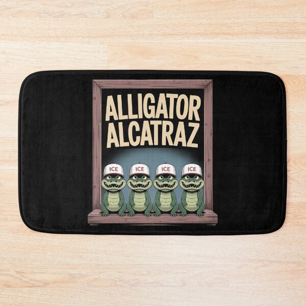 Item preview, Funny Meme Florida Alligator Alcatraz Ice Trump 2025  designed and sold by KotexTemu.