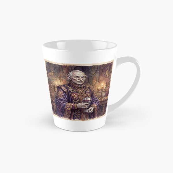 Item preview, Noble Hobgoblin creature of folklore watercolor artwork illustration designed and sold by Vintage Designs +.