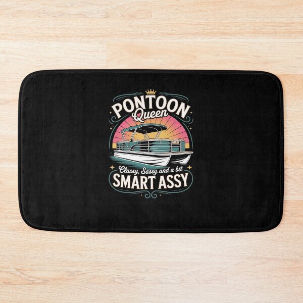 Item preview, Pontoon Queen Women Pontoon Boat Captain Boating  designed and sold by FortuneFull.
