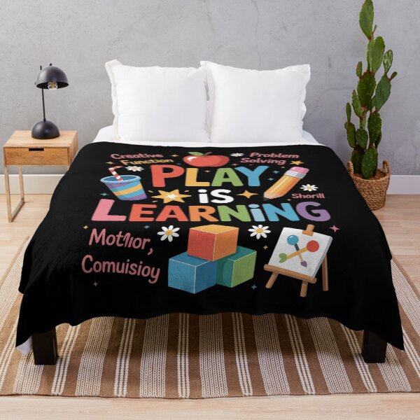 Item preview, Play is Learning Educational Teacher Women designed and sold by HollyBellArtSte.