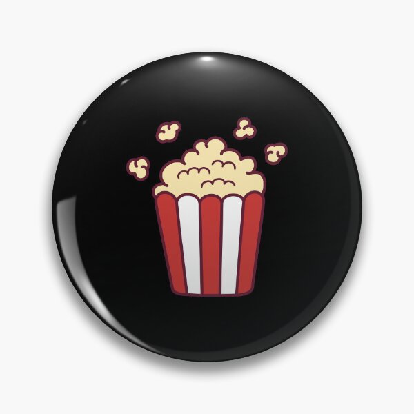 Item preview, Popcorn Logo, Movie Night, National Popcorn Day designed and sold by GoldenSunsetBloom.
