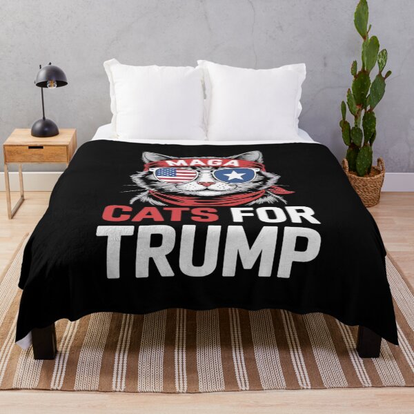 Artikelvorschau, Katzen für Trump MAGA 2024 Patriotisches Amerika entworfen und verkauft von GamtosMintys.