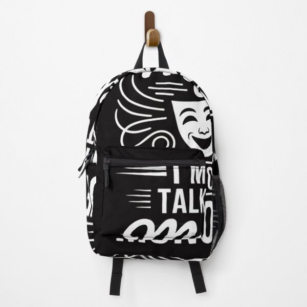 Item preview, I'm Not Talking To Myself It's Called Monologue - Theatre designed and sold by Minoloinan.