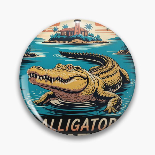 Item preview, Funny Meme Florida Everglades Alligator Alcatraz 1  designed and sold by KotexTemu.