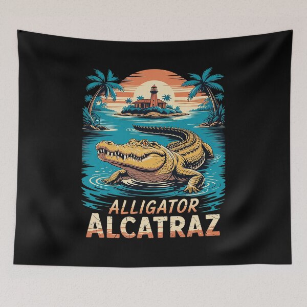 Item preview, Funny Meme Florida Everglades Alligator Alcatraz 1  designed and sold by KotexTemu.