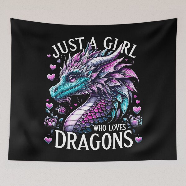 Item preview, Dragon Cute Just A Girl Who Loves Dragons designed and sold by EdithKelly1.