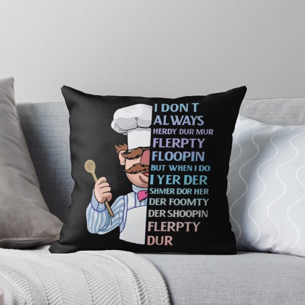 Item preview, the swedish chef - I dont Always herdy dur mur designed and sold by AurelieGerhold.