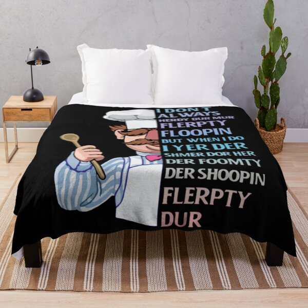 Item preview, the swedish chef - I dont Always herdy dur mur designed and sold by AurelieGerhold.