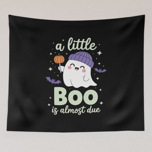 Item preview, Little Boo is Almost Due Halloween Pregnancy Reveal 1 designed and sold by HardcoreTour.