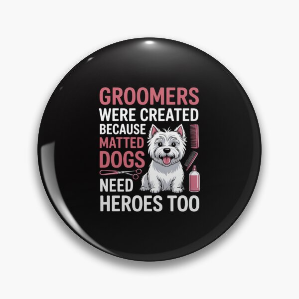 Item preview, Matted Dogs Need Heroes Too Dog Groomer Men Women designed and sold by Minoloinan.