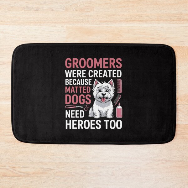 Item preview, Matted Dogs Need Heroes Too Dog Groomer Men Women designed and sold by Minoloinan.