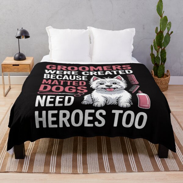 Item preview, Matted Dogs Need Heroes Too Dog Groomer Men Women designed and sold by Minoloinan.