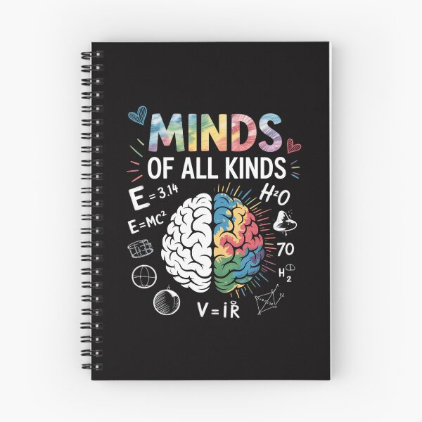 Item preview, Minds of all kinds Neurodiversity Autism Awareness ADHD ASD designed and sold by Minoloinan.