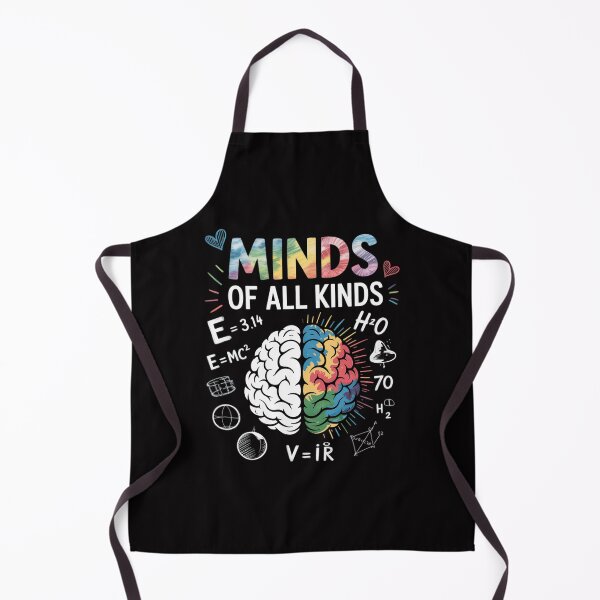Item preview, Minds of all kinds Neurodiversity Autism Awareness ADHD ASD designed and sold by Minoloinan.