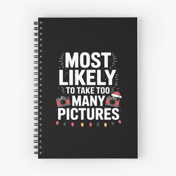 Item preview, Most Likely To Take Too Many Pictures Family Christmas designed and sold by Minoloinan.
