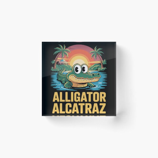 Item preview, Funny Meme Florida Everglades Alligator Alcatraz  designed and sold by KotexTemu.