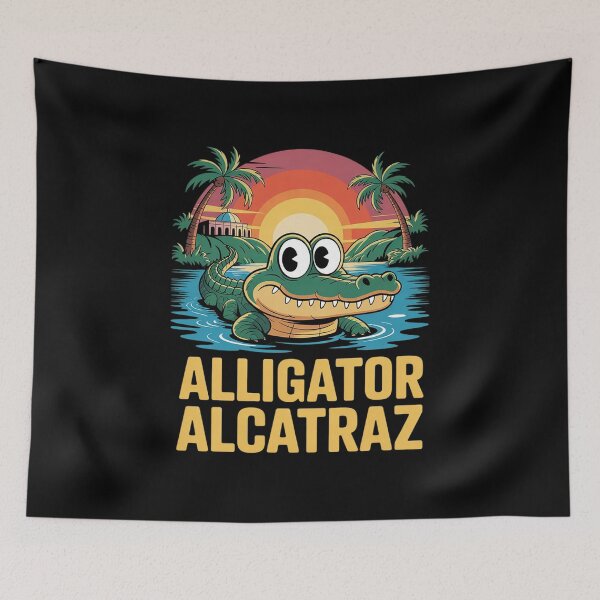 Item preview, Funny Meme Florida Everglades Alligator Alcatraz  designed and sold by KotexTemu.