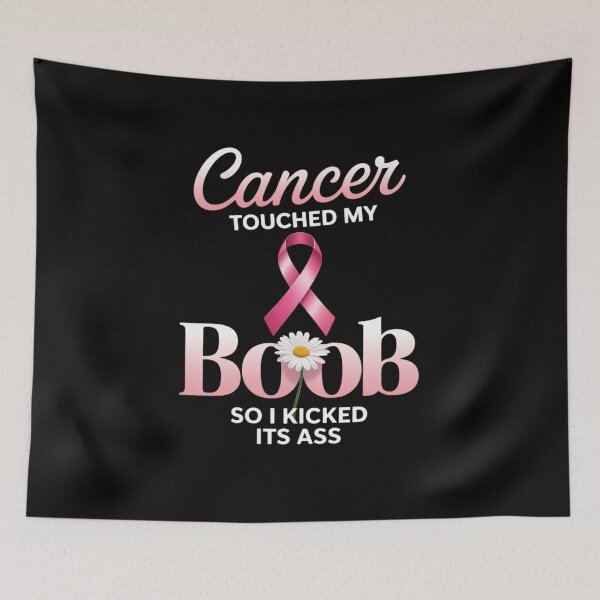 Item preview, Breast Cancer Touched My Boob So I Kicked Its Ass Awareness designed and sold by Minoloinan.