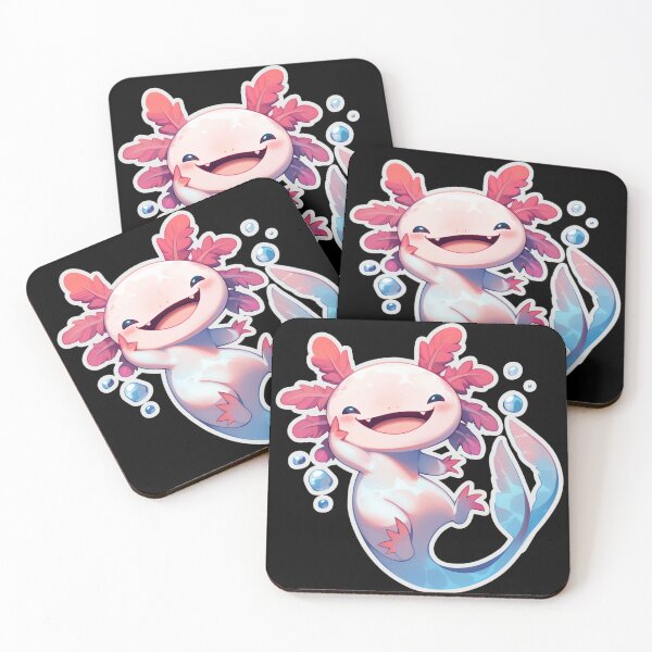 Item preview, Cute happy axolotl designed and sold by PatternFly.