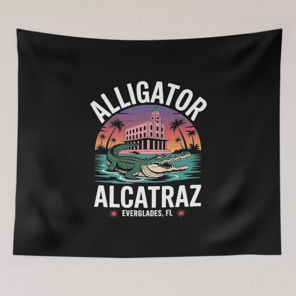 Item preview, Funny Meme Florida Everglades Alligator Alcatraz Men Women  designed and sold by KotexTemu.