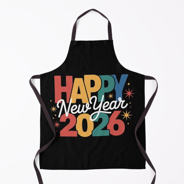 Item preview, Happy New Year 2026 – Festive Apparel & Gifts designed and sold by MAZDZINE.