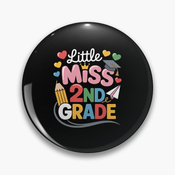 Item preview, Little Miss 2nd Grade First Day of Second Grade designed and sold by HardcoreTour.