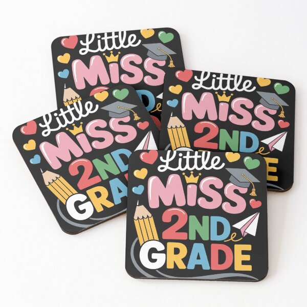 Item preview, Little Miss 2nd Grade First Day of Second Grade designed and sold by HardcoreTour.