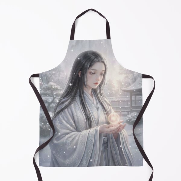 Item preview, Winter Soul of Light – Snow Maiden with Gentle Glow designed and sold by Mori-no-Akari.