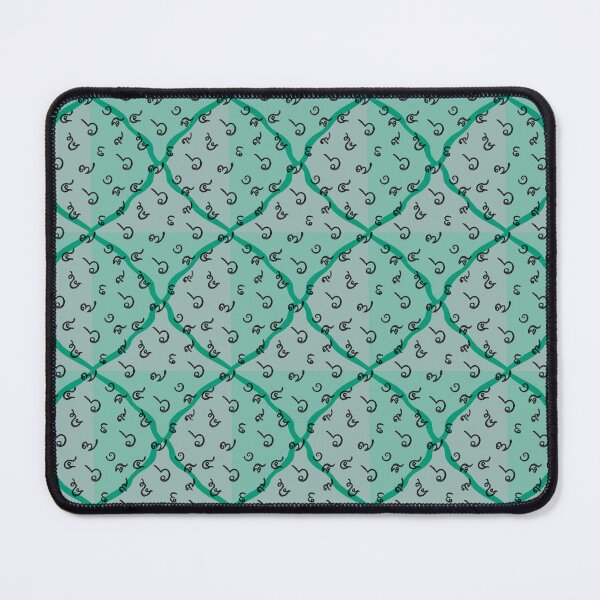 Item preview, Mint Green Geometric Swirl Pattern designed and sold by thanratdesign.