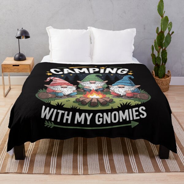 Item preview, Camping with my Gnomies Gnome Camp designed and sold by Minoloinan.