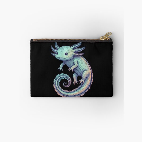 Item preview, Spiral-Tailed Cloud Axolotl: Floating Spirit designed and sold by SebastianSpace.