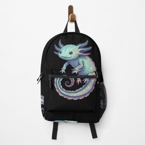 Item preview, Spiral-Tailed Cloud Axolotl: Floating Spirit designed and sold by SebastianSpace.