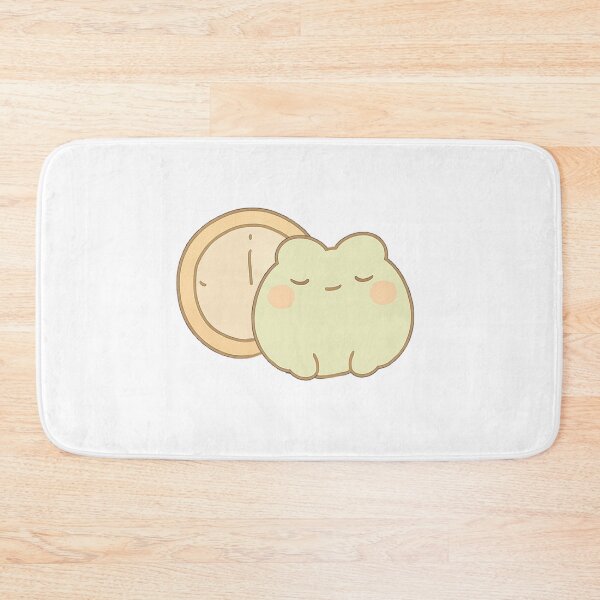 Item preview, Kawaii Mochi New Year Frog Sticker designed and sold by BluesSketchbook.